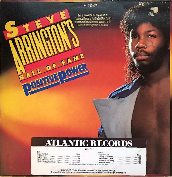 Arrington's, Steve Hall Of Fame - Positive Power (VG+) (Vinyl LP)