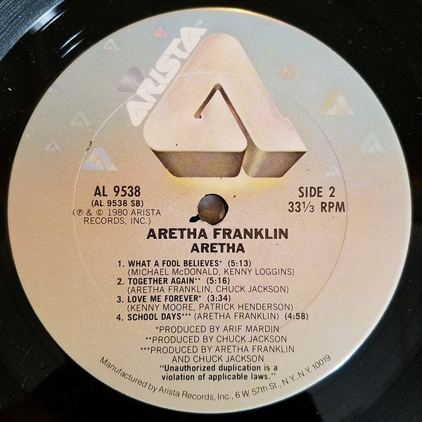 Franklin, Aretha - Aretha (M) (Vinyl LP)