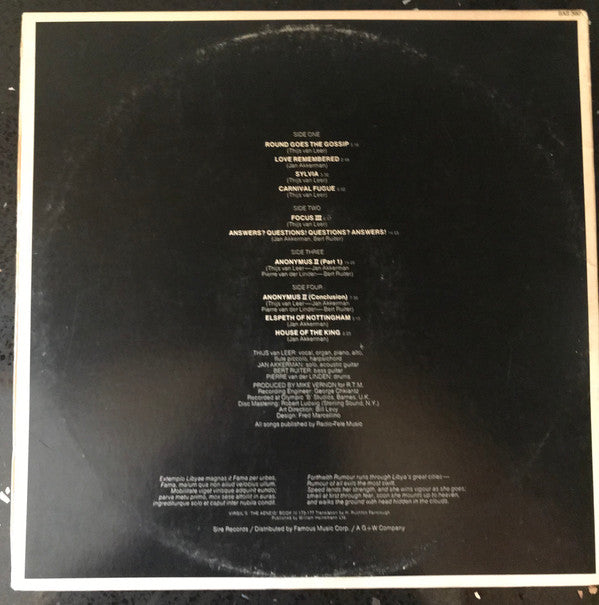 Focus  - Focus 3 (VG) (Vinyl LP)