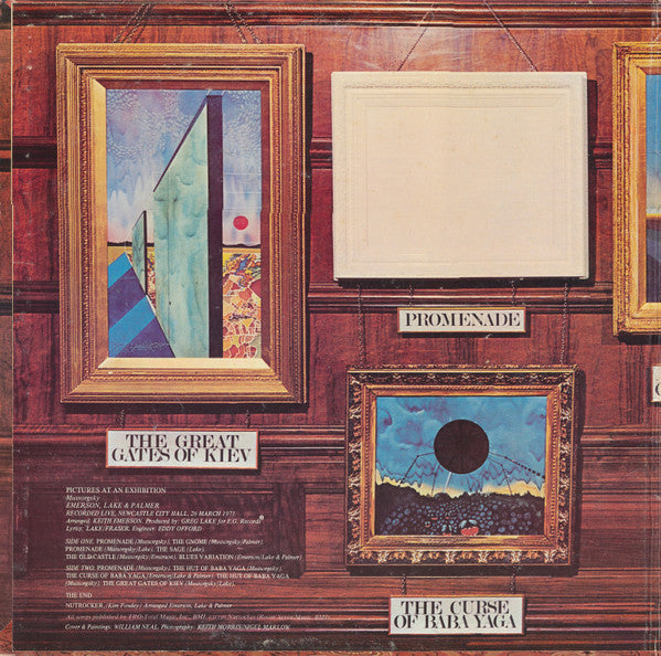 Emerson, Lake & Palmer - Pictures At An Exhibition (VG+) (Vinyl LP)