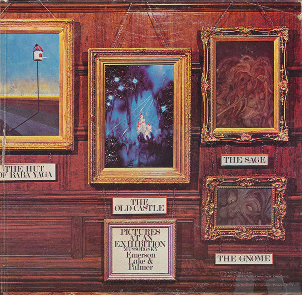 Emerson, Lake & Palmer - Pictures At An Exhibition (VG+) (Vinyl LP)