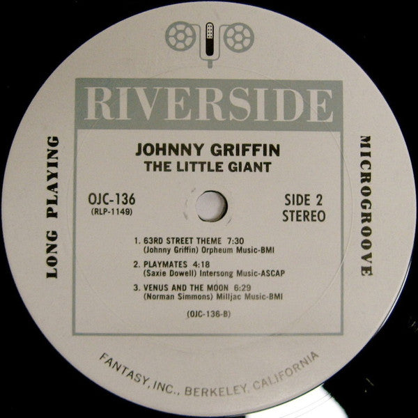 Griffin Johnny - The Little Giant (Vinyl, NM or M-) (Vinyl LP)