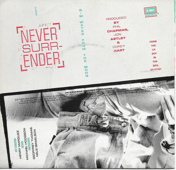 Hart, Corey - Never Surrender (VG) (Vinyl LP)