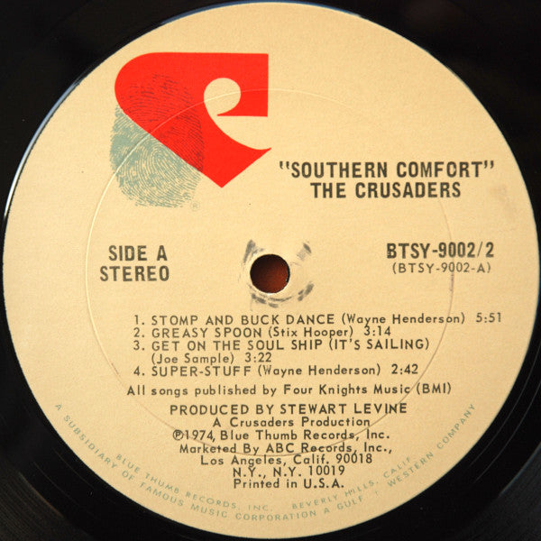 Crusaders - Southern Comfort (Vinyl, G) (Vinyl LP)