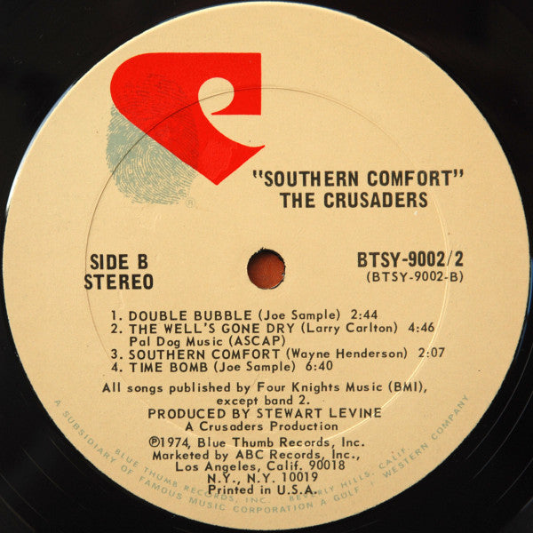 Crusaders - Southern Comfort (Vinyl, G) (Vinyl LP)