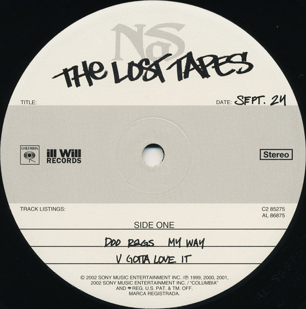 Nas - The Lost Tapes (Vinyl, VG+) (Vinyl LP)