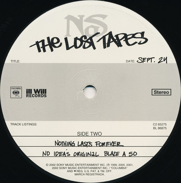 Nas - The Lost Tapes (Vinyl, VG+) (Vinyl LP)