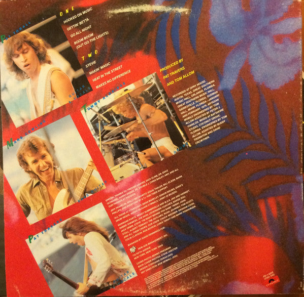 Travers, Pat Band - Live! Go For What You Know (VG+) (Vinyl LP)