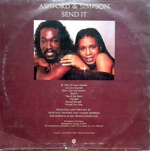 Ashford & Simpson - Send It (VG+) (Vinyl LP)