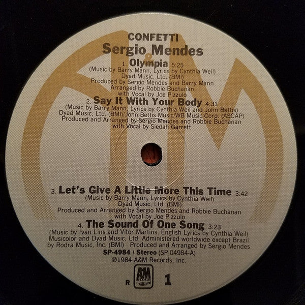 Mendes, Sergio - Confetti (VG+) (Vinyl LP)