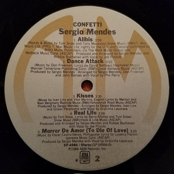 Mendes, Sergio - Confetti (VG+) (Vinyl LP)