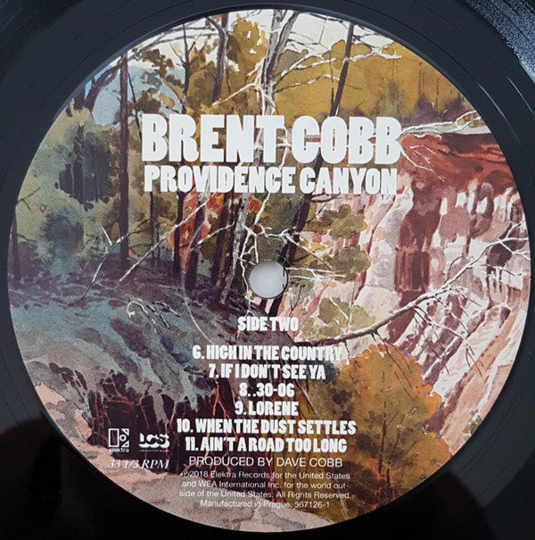 Cobb, Brent - Providence Canyon  (VG+) (Vinyl LP)