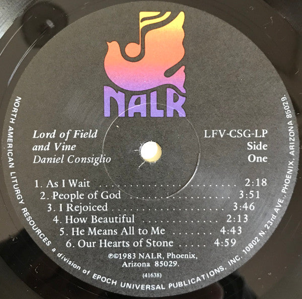 Consiglio, Daniel - Lord Of Field And Vine (M) (Vinyl LP)