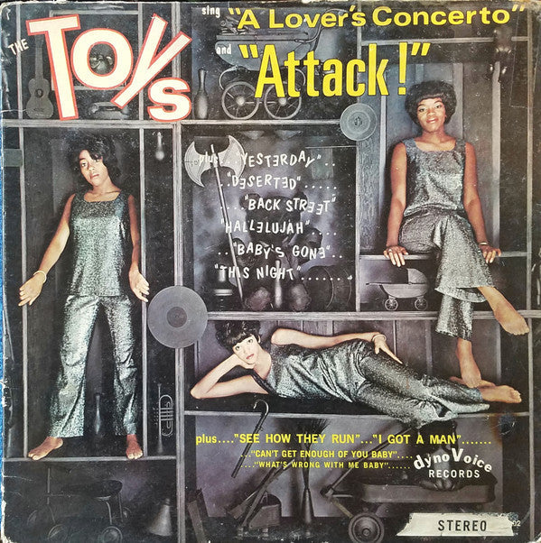 Toys - The Toys Sing "A Lover's Concerto" And "Attack" (Vinyl, G+) (Vinyl LP)