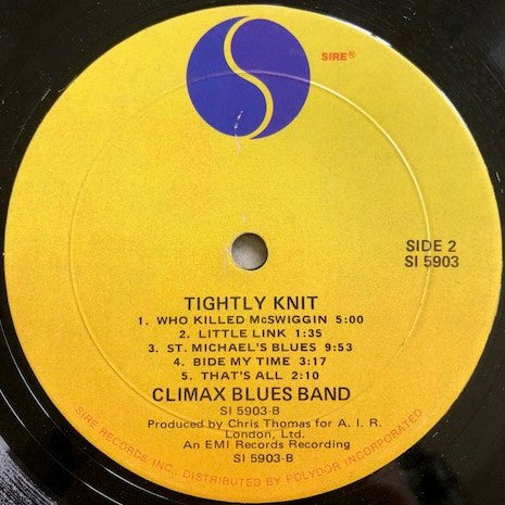 Climax Blues Band - Tightly Knit (VG+) (Vinyl LP)