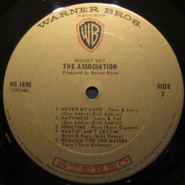 Association  - Insight Out (VG+) (Vinyl LP)