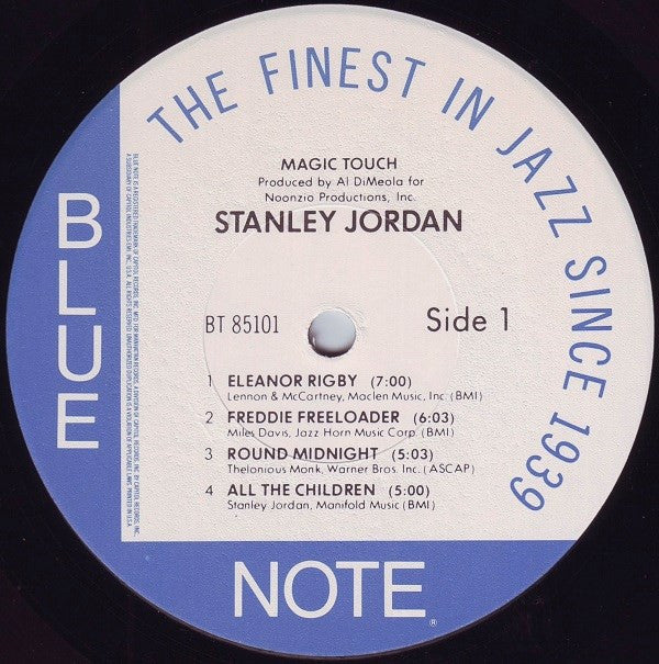 Jordan, Stanley - Magic Touch (NM or M-) (Vinyl LP)