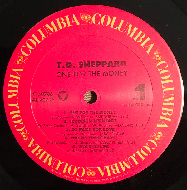 Sheppard, T.G. - One For The Money (M) (Vinyl LP)