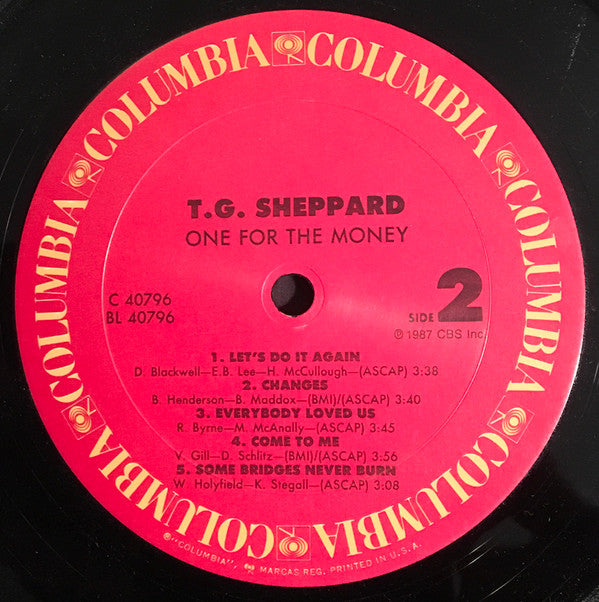 Sheppard, T.G. - One For The Money (M) (Vinyl LP)