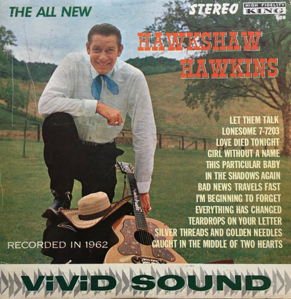 Hawkins, Hawkshaw - The All New Hawkshaw Hawkins (VG+) (Vinyl LP)