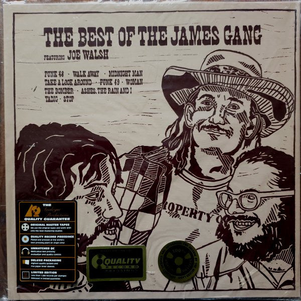 James Gang - The Best Of The James Gang Featuring Joe Walsh (Vinyl, NM or M-) (Vinyl LP)