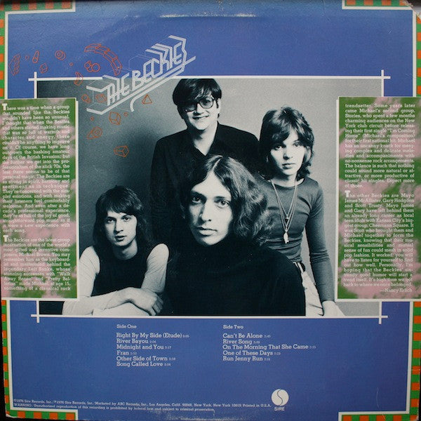 Beckies - The Beckies (VG) (Vinyl LP)