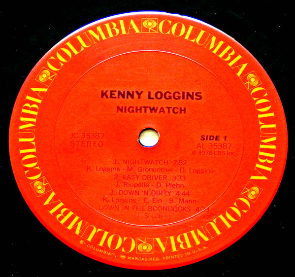 Loggins, Kenny - Nightwatch (Vinyl, VG+) (Vinyl LP)