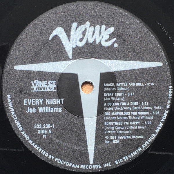 Williams, Joe - Every Night (Live At Vine St.) (Vinyl, VG+) (Vinyl LP)