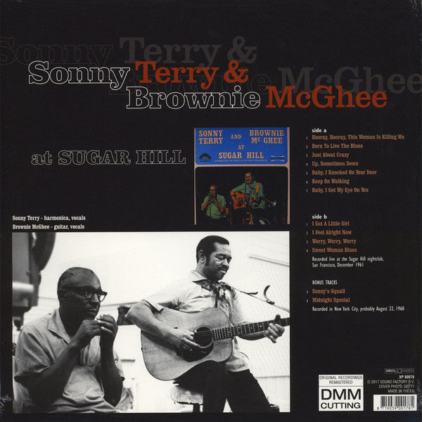 Terry, Sonny & Brownie McGhee - At Sugar Hill (Vinyl, M) (Vinyl LP)