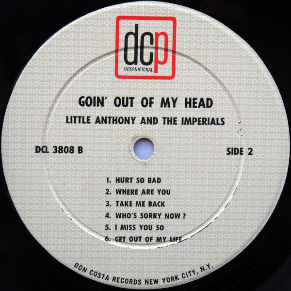 Little Anthony And The Imperials - Goin' Out Of My Head (VG) (Vinyl LP)