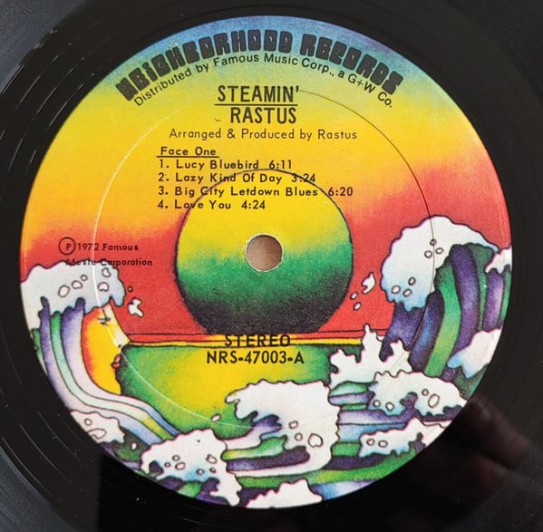 Rastus - Steamin' (VG+) (Vinyl LP)