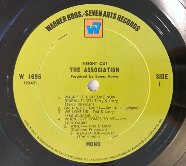 Association  - Insight Out (VG) (Vinyl LP)