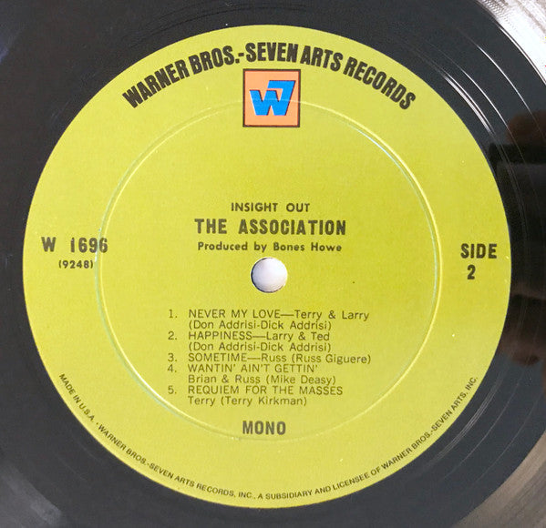 Association  - Insight Out (VG) (Vinyl LP)