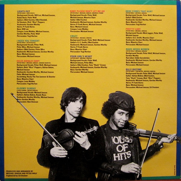 Wolf, Peter - Lights Out (VG+) (Vinyl LP)