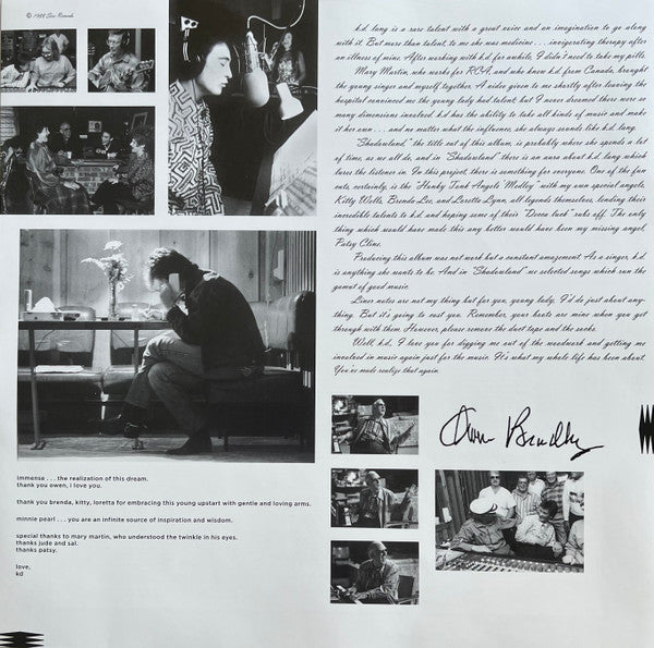 lang, K.D. - Shadowland (The Owen Bradley Sessions) (NM or M-) (Vinyl LP)