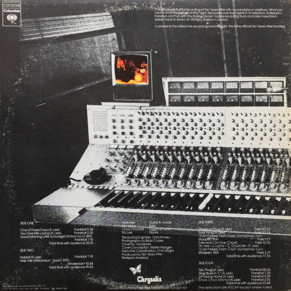 Ten Years After - Recorded Live (VG) (Vinyl LP)