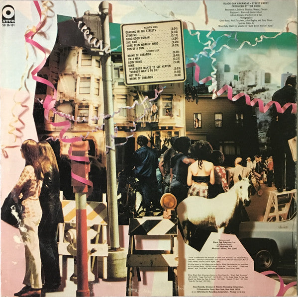 Black Oak Arkansas - Street Party (VG+) (Vinyl LP)