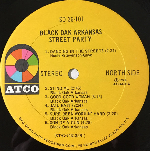Black Oak Arkansas - Street Party (VG+) (Vinyl LP)