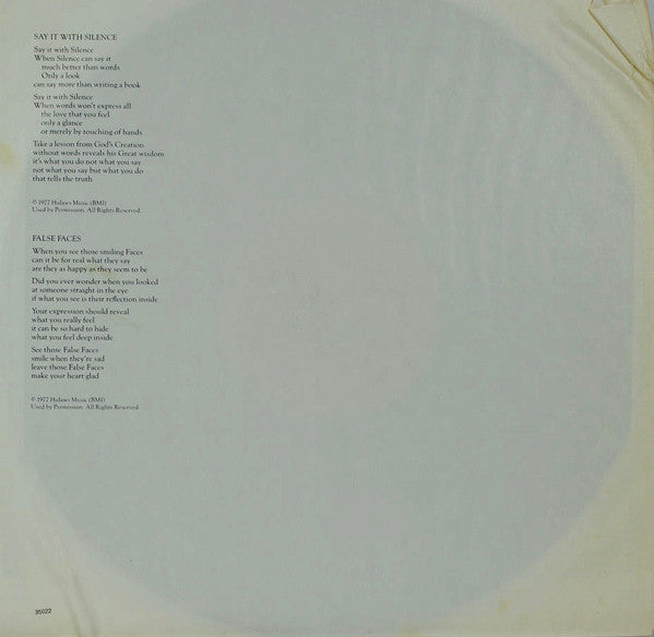 Laws, Hubert - Say It With Silence (VG+) (Vinyl LP)