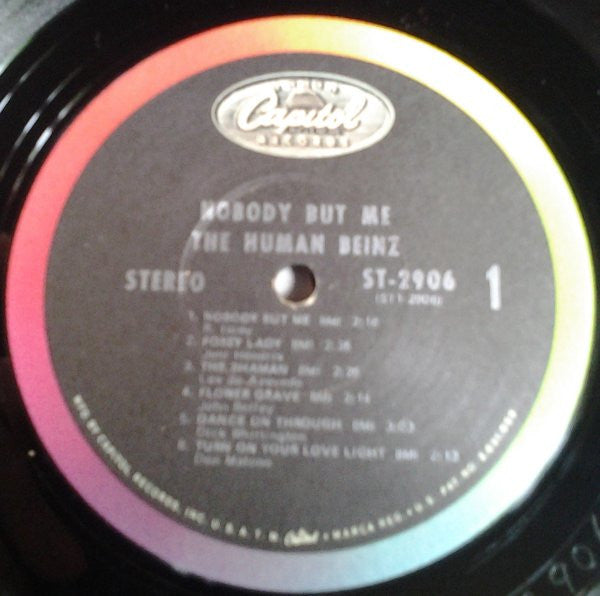 Human Beinz - Nobody But Me (G+) (Vinyl LP)