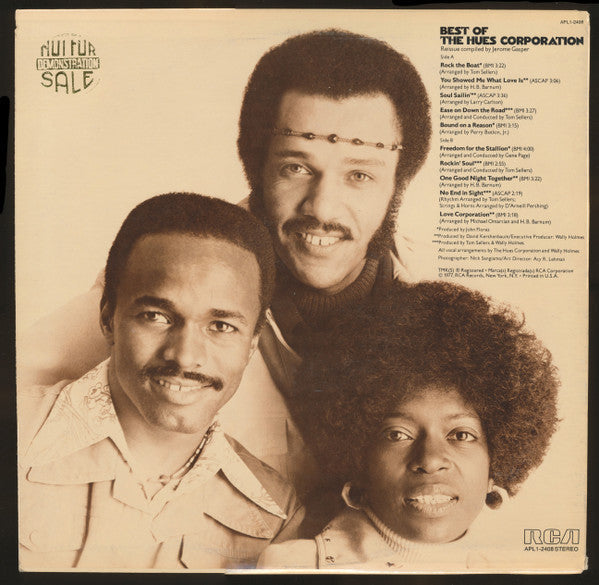 Hues Corporation - The Best Of Hues Corporation (VG+) (Vinyl LP)