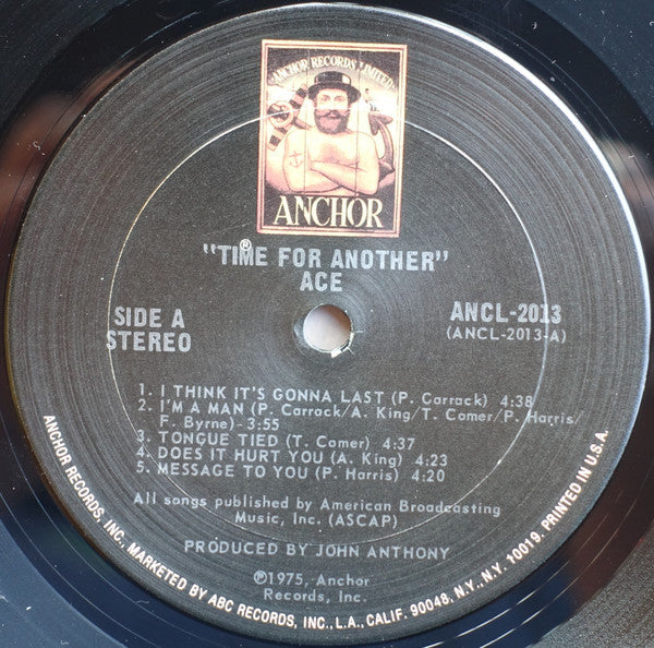 Ace  - Time For Another (VG+) (Vinyl LP)