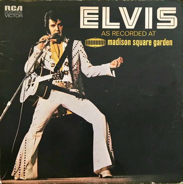 Elvis - Elvis As Recorded At Madison Square Garden (Vinyl, VG+) (Vinyl LP)
