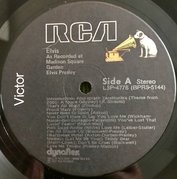 Elvis - Elvis As Recorded At Madison Square Garden (Vinyl, VG+) (Vinyl LP)