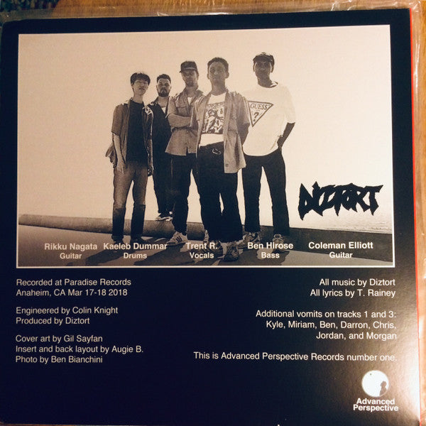 Diztort - Hell Is... (NM or M-) (Vinyl LP)