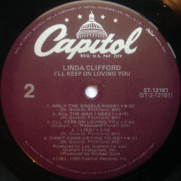 Clifford, Linda - I'll Keep On Loving  You (VG) (Vinyl LP)