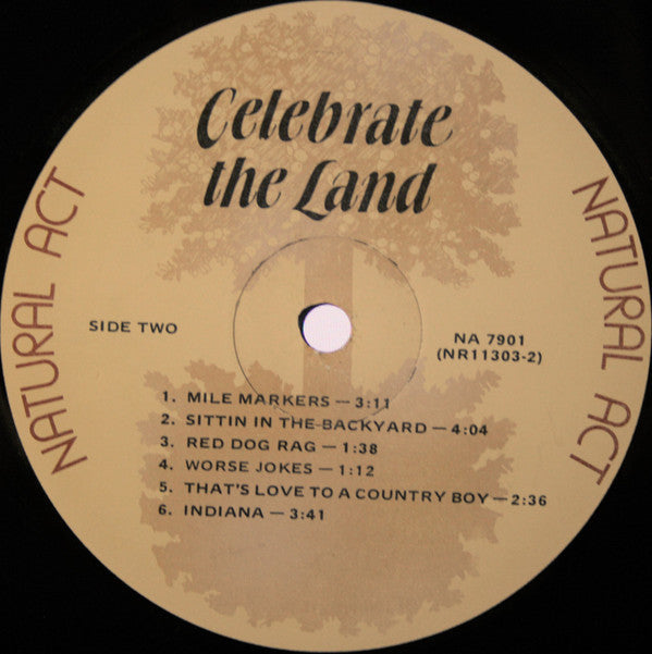 Various - Celebrate The Land (NM or M-) (Vinyl LP)