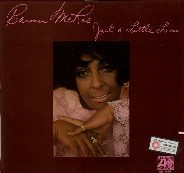 McRae, Carmen - Just A Little Lovin' (VG) (Vinyl LP)