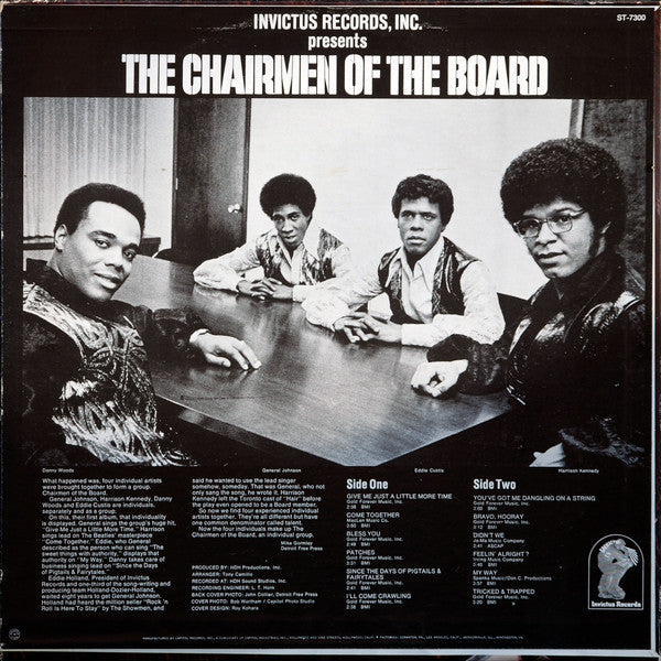 Chairmen Of The Board - The Chairmen Of The Board (VG) (Vinyl LP)