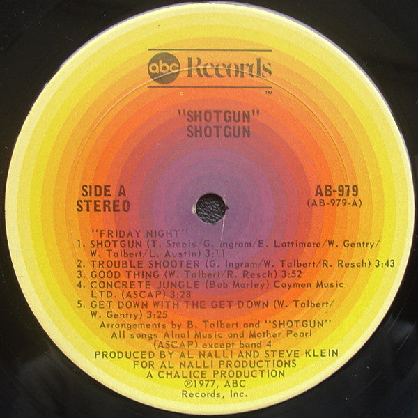 Shotgun  - Shotgun (Vinyl, VG) (Vinyl LP)